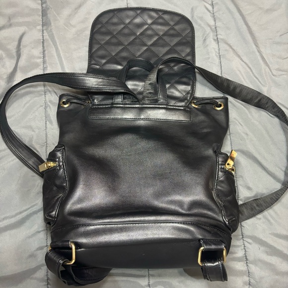 Torrid Quilted‎ Faux Leather Drawstring Backpack - Picture 5 of 12